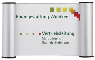 Franken tabliczka na drzwi z ramą Clip, srebro BS0606 - Artykuły biurowe Franken tabliczka na drzwi z ramą Clip, srebro BS0606 - Artykuły biurowe - miniaturka - grafika 1