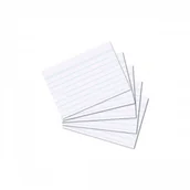 Artykuły biurowe - Herlitz Kartki Kartotekowe A8/100k linia Her biały Fol - miniaturka - grafika 1