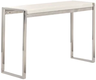 Dekoria.pl Dekoria.pl Konsola Chianti marble ivory white 120x40x80cm 120 × 40 × 80 cm 006-592 - Konsole i sekretarzyki - miniaturka - grafika 2