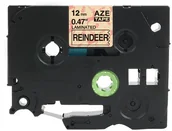 Taśmy do drukarek barwiące - Brother strefadrukarek.pl Taśma TZe-MPCC31 12mm x 8m ozdobna renifery czarny nadruk - zamiennik| OSZCZĘDZAJ DO 80% - ZADZWOŃ! 730811399 PROMOCJA! TZE-MPCC31 - miniaturka - grafika 1