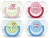 Smoczki uspokajające - Philips Avent Smoczek uspokajający seria "I love" 6-18 m-cy SCF 172/70 2 sztuki Długi termin ważności! 9075452 - miniaturka - grafika 1