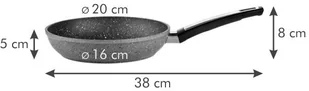 Tescoma Patelnia i-PREMIUM Stone 20 cm 602420.00 - Patelnie - miniaturka - grafika 2