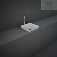 Umywalki - RAK Ceramics Ceramics VARIANT UMYWALKA PODBLATOWA KWADRATOWA 36X36 CM BIAŁY POŁYSK VARUC43600AWHA - miniaturka - grafika 1