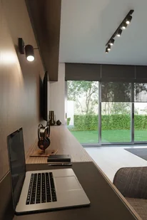 Sollux Lighting Kinkiet RING czarny z włącznikiem BITTERSWEET SHIMMER - Lampy ścienne - miniaturka - grafika 5