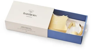 Baby Bjorn Zestaw obiadowy, Powder Yellow - Zestawy naczyń dla dzieci - miniaturka - grafika 5