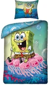 Pościel dla dzieci - Halantex SP. Z O.O. SpongeBob, Komplet pościeli dziecięcej, 160x200 cm - miniaturka - grafika 1