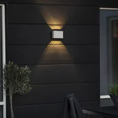 Lampy ogrodowe - Konstsmide Kinkiet zewnętrzny LED Chieri, 8-punktowy, biały - miniaturka - grafika 1