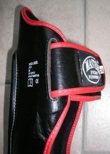 Masters FIGHT EQUIPMENT Ochraniacze piszczeli i stopy, NSS-3 GEL, rozmiar XL - Ochraniacze do sportów walki - miniaturka - grafika 6