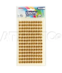 Brewis Dżety samoprzylepne zrebrne 6mm (140) VB8747 - Dekoratorstwo - miniaturka - grafika 2