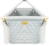 Łóżeczka i kojce - Huśtawka - łóżeczko z materacem M0-D25 - miniaturka - grafika 1