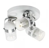 Oprawy, klosze i abażury - Nordlux Plafon Agnes 49910101 Nodlux potrójna oprawa sufitowa w kolorze białym 49910101 - miniaturka - grafika 1