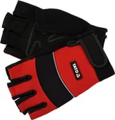 Rękawice robocze - Yato RĘKAWICE SYNTETYCZNE BEZ PALCÓW ROZM.9 YT-74661 - miniaturka - grafika 1