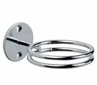 Pozostałe akcesoria fryzjerskie - Efalock uchwyt na suszarkę chromowany średnica 9cm - miniaturka - grafika 1