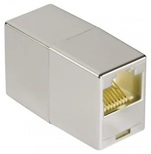 HAMA Przejściówka adapter LAN RJ45 HamaCAT 5e [1x Złącze żeńskie RJ45 1x Złącze żeńskie RJ45] 0 m szary - Wtyczki i adaptery - miniaturka - grafika 5