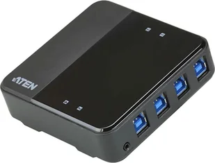 Aten US3344 USB 3.1 Gen1 Switch, 4-portowy przełącznik do peryferyjnego udostępniania - Huby USB - miniaturka - grafika 3