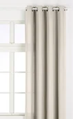 Firany i zasłony dla dzieci - Linder 0511/11/375fr zasłona z oczkami, naturalny, métis, kolor naturalny, 135 x 260 cm 0511 /11/375FR - miniaturka - grafika 1