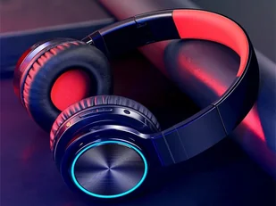 Picun B12 czarno-czerwone - Słuchawki - miniaturka - grafika 10