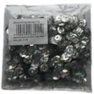 Zabawki kreatywne - Amos Cekiny błyszczące 8mm srebrne hologramowe H80 BREWIS - miniaturka - grafika 1