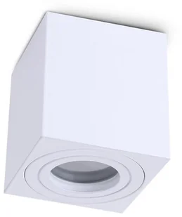 Kobi AQUARIUS SQUARE BIAŁA IP44 1xGU10 KPASBI KPASBI - Lampy sufitowe - miniaturka - grafika 2