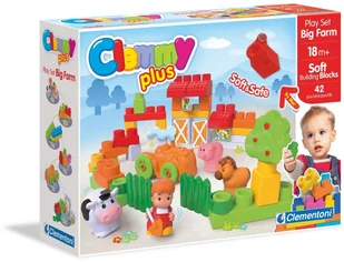 Clementoni Clemmy plus klocki farma 14876 - Klocki - miniaturka - grafika 2
