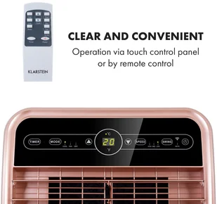 Klarstein Metrobreeze New York Smart 12k, klimatyzator mobilny, 12000BTU/3,5 kW, EEC A, pilot DXJ2-MtrbrzNYSmrt12R - Klimatyzatory - miniaturka - grafika 9