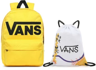 Vans Plecak szkolny Old Skool III Lemon Chrome - VN0A3I6R85W + piórnik - Plecaki - miniaturka - grafika 3