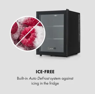 Lodówka Klarstein Brooklyn BCH-50BG Blk - Lodówki Lodówka Klarstein Brooklyn BCH-50BG Blk - Lodówki - miniaturka - grafika 3