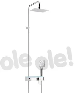 Deante Lobelia Deszczownia z baterią mieszaczową NAC_01WM NAC 01WM [15376739] - Deszczownice - miniaturka - grafika 2