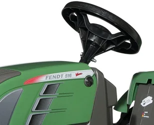 Rolly Toys RollyToys rollyKid Duży Traktor na Pedały FENDT Przyczepa 013166 - Jeździki dla dzieci - miniaturka - grafika 6