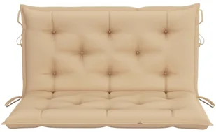 vidaXL 2-os huśtawka ogrodowa bambus i liście palmy poduszka 202cm 3063934 - Huśtawki - miniaturka - grafika 43