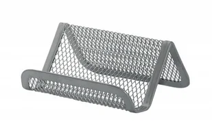 Q-CONNECT Stojak na wizytówki Office Set, metalowy, srebrny KF04729 - Wizytowniki Q-CONNECT Stojak na wizytówki Office Set, metalowy, srebrny KF04729 - Wizytowniki - miniaturka - grafika 3