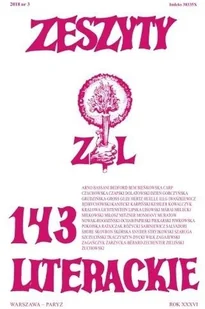 Zeszyty literackie 143 3/2018 Nowa - Czasopisma - miniaturka - grafika 2