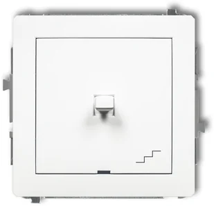 Karlik Deco Biały Ramka x1 DR-1 - Klawisze i ramki - miniaturka - grafika 4