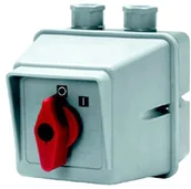 Wyłączniki światła i elektryczne - Elektromet Zakład Urządzeń Grzewczych Wojciech Jur ŁUK łącznik krzywkowy w obudowie 0-Y- 63A 63-23 IP65 - miniaturka - grafika 1