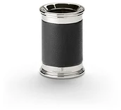 Przyborniki na biurko - Graf von Faber-Castell pojemnik na długopisy z lederummantelung, czarny 118520 - miniaturka - grafika 1
