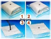 Pudła i pojemniki do przechowywania - WORKI WOREK PRÓŻNIOWE NA POŚCIEL ODZIEŻ 60 x 80 cm - miniaturka - grafika 1