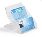 Wizytowniki - Durable Wizytownik stojący Business Display Box 240 przeźroczysty 2439-19 - miniaturka - grafika 1