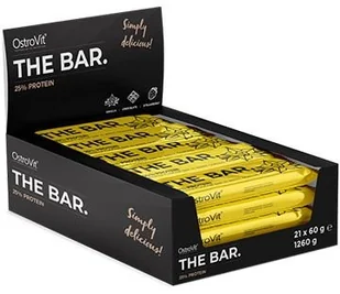 Ostrovit The Bar 21x 60 g (box) - Batony proteinowe Ostrovit The Bar 21x 60 g (box) - Batony proteinowe - miniaturka - grafika 1