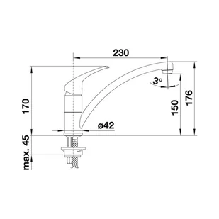 Blanco BRAVON 518818 - Baterie kuchenne - miniaturka - grafika 3