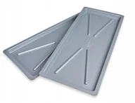 Suszarki do naczyń - Tacka do suszarki 55x24cm - Srebrna - miniaturka - grafika 1