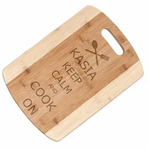 Murrano Deska bambusowa do krojenia z grawerem dla pary na ślub rocznicę p DSK-BMB3-039 - Deski do krojenia - miniaturka - grafika 32