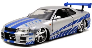 Simba Toys Szybcy i wściekli. Nissan GT-R (R34) 4006333070594 - Samochody i pojazdy dla dzieci - miniaturka - grafika 2