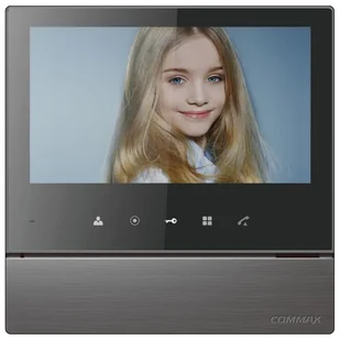 Commax CDV-70H DARK SILVER Monitor 7" głośnomówiący CDV-70H DARK SILVER - Wideodomofony - miniaturka - grafika 2