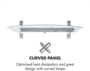 Klarstein Klarstein Bornholm Curved Ambient grzejnik konwekcyjny 1000/2000W biały - Ogrzewanie przenośne Klarstein Klarstein Bornholm Curved Ambient grzejnik konwekcyjny 1000/2000W biały - Ogrzewanie przenośne - miniaturka - grafika 8