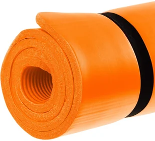 MOVIT POMARAŃCZOWA MATA PIANKOWA 183x60x1,0cm DO ĆWICZEŃ GIMNASTYKI FITNESS JOGI 20040616 - Maty do jogi - miniaturka - grafika 4