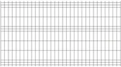 Ogrodzenia - Jarmex Jarmex Panel ogrodzeniowy ocynkowany, drut 3,1, 250x132cm - miniaturka - grafika 1