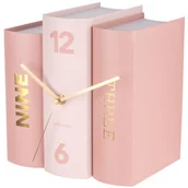 Zegary - Karlsson Zegar stołowy Book pink tones paper by KA5730 - miniaturka - grafika 1