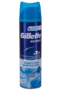 Gillette Series Sensitive Cool żel do golenia 200 ml dla mężczyzn - Kosmetyki do golenia - miniaturka - grafika 2