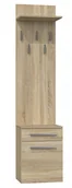 Wieszaki i stojaki - Wieszak Z Szafką Na Buty Dąb Sonoma W6-E74 - miniaturka - grafika 1