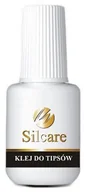 Odżywki do paznokci - Silcare Klej z pędzelkiem do tipsów i ozdób Clear 7,5g 5906720569535 - miniaturka - grafika 1
